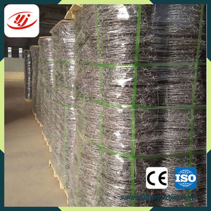 China 2016 precio por rollo <span class=keywords><strong>cerca</strong></span> de alambre de púas de alambre de púas - Product Image 4