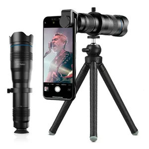 APEXEL, superventas, lente de cámara con Zoom para teléfono móvil profesional, telescopio Monocular 36X50 para cámara de teléfono inteligente