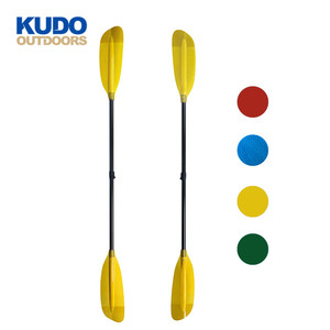KUDO OUTDOORS kunden spezifische Farbe 2 Stück verstellbare Kohle faser schaft Kajak Paddel benutzer definierte - Product Image 2