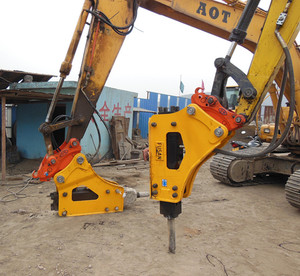 Martelo Hidráulico para Concreto, Quebrador Hidráulico para Escavadora, Martelo Hidráulico de 20 Toneladas e 10 Toneladas - Product Image 6