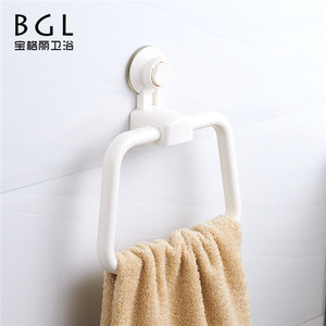 Ensemble d'accessoires <span class=keywords><strong>de</strong></span> <span class=keywords><strong>salle</strong></span> <span class=keywords><strong>de</strong></span> <span class=keywords><strong>bain</strong></span> en plastique, Design Simple et réglable, ventouse ABS, <span class=keywords><strong>anneau</strong></span> pour <span class=keywords><strong>serviette</strong></span> - Product Image 5