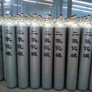Bình khí CO2 thép liền mạch màu đỏ dùng cho khí <span class=keywords><strong>carbon</strong></span> <span class=keywords><strong>dioxide</strong></span> - Product Image 3