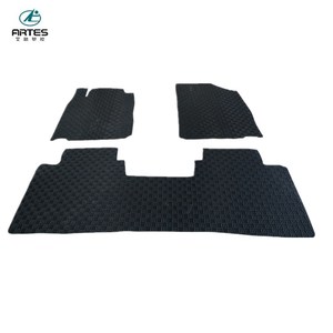 Ensemble complet 3 pièces trapo coupe libre pvc talon pad tapis de voiture - Product Image 3
