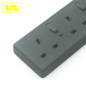 4แก๊ง13A เปลี่ยนปลั๊กไฟฟ้าซ็อกเก็ตขยายกับเต้าเสียบขยาย - Product Image 2