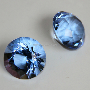 Cristal azul claro negro color del diamante para la decoración casera con la caja de regalo - Product Image 1