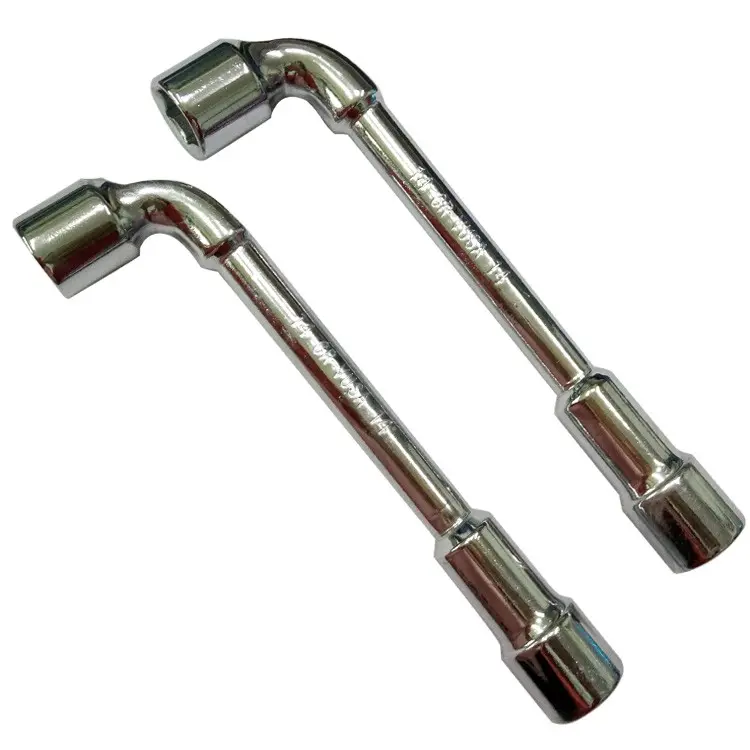 Chrome Vanadium Steel L Type Double Ends Hexagon Long Bolt Wrench L Type Sleeve Wrench