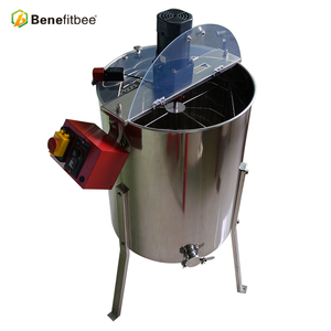 Extractor de miel radial eléctrico de 4 marcos, herramientas de apicultura, con certificación CE, máquina de procesamiento de miel - Product Image 4