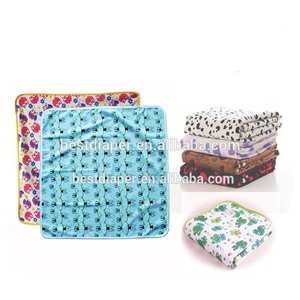 Heureux flûte nouveau bébé matelas à langer incontinence réutilisables lit pad usine - Product Image 1