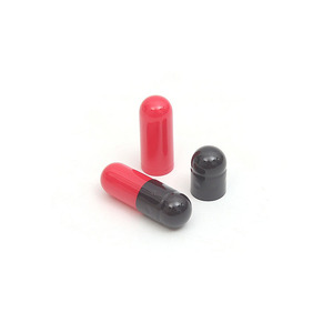 Màu đỏ và màu trắng trống cứng viên nang kích thước 1 gel viên nang - Product Image 3