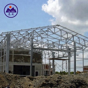 Moderno edificio industrial viga de acero <span class=keywords><strong>Casa</strong></span> de panel sándwich edificio de almacén de acero - Product Image 1