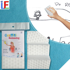Éponge de nettoyage murale, articles ménagers quotidiens, éponge blanche pour nettoyer les murs, éponge effaceur pour les taches, éliminateur de graffitis, nettoyage des murs et des chambres pour enfants - Product Image 3