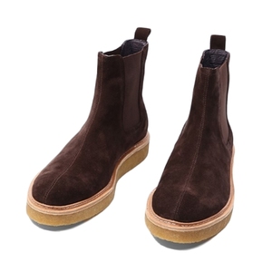 Stivali <span class=keywords><strong>Chelsea</strong></span> con l'alta qualità comodo tenere in caldo antiscivolo popolare <span class=keywords><strong>Chelsea</strong></span> pelle di mucca in pelle di mucca scamosciata per gli uomini in gomma solida caviglia - Product Image 3