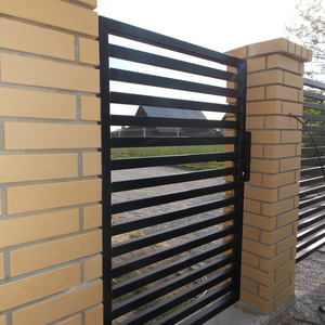 鉄ゲートデザイン住宅用不動産通路亜鉛メッキ鋼パネル - Product Image 6