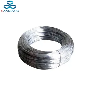 Electro Galvanized Iron Wire Hessian Cloth Durable Multipurpose Sanqiang Flat Wire Galvanized Steel Cable Diameter 1 SQ