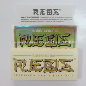 De China Teniendo Huesos mayorista rojos cerámica cojinetes del patín 608 - Product Image 1