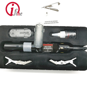 2018 produit innovant rapide chauffée 4D air plaque en céramique 2 en 1 huile D'argan vapeur cheveux bigoudi avec curling - Product Image 6