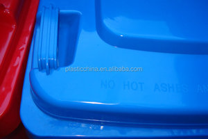 120L <span class=keywords><strong>plaza</strong></span> al aire libre de tipo industrial de gran cubo de basura de plástico para la venta - Product Image 5