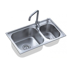 Prezzo di fabbrica cheap sanitario durevole in acciaio inox a <span class=keywords><strong>doppia</strong></span> <span class=keywords><strong>vasca</strong></span> lavanderia sink per la <span class=keywords><strong>cucina</strong></span> - Product Image 2
