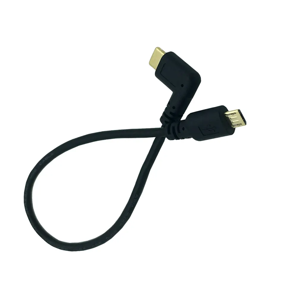 Высокое качество адаптер USB 3,1 c-type-c type C USB-C "папа" в USB 2,0 micro b Мужской кабель для синхронизации данных блок питания Шнур кабель