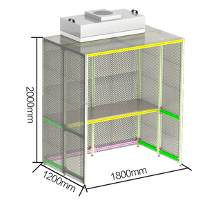 Nhà máy giá tùy chỉnh kích thước chống-tĩnh không khí sạch bụi miễn phí phòng AC110V/220 v cho điện thoại di động điện thoại <span class=keywords><strong>lcd</strong></span> sửa chữa - Product Image 2