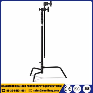 Estudio fotográfico profesional 40 pulgadas <span class=keywords><strong>de</strong></span> vídeo cámara telescópica móvil compacto par led <span class=keywords><strong>trabajo</strong></span> luz boom soporte C - Product Image 4