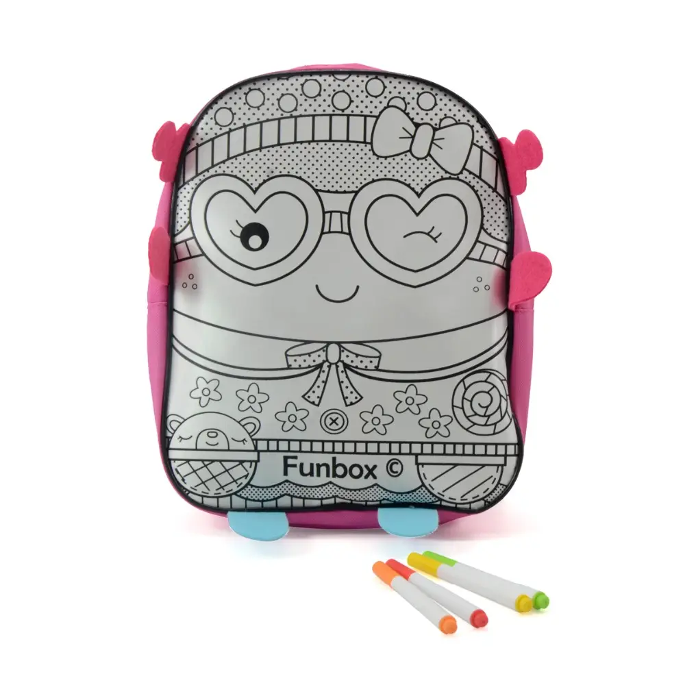 Оптовая продажа, обучающая игрушка для рисования, детский рюкзак для творчества, сумка для рисования для детей