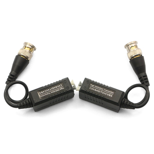 Shenzhen Fabricación de alta calidad, 75 ohm, coaxial BNC a 120 ohm RJ45 IP convertidor CCTV activa HD pasivo video balun para sistema de CCTV - Product Image 1