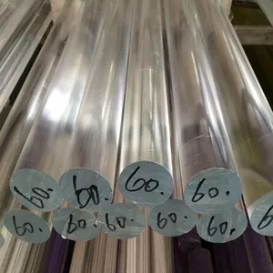 60mm 62mm 63mm 65mm 70mm 75mm Diameter High Quality Acrylic Round Rod Transparent Clear Plastic Rods PC RODS