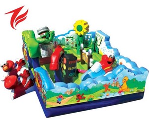 Buttafuori gonfiabili a tema stradale preferiti per bambini per giochi all'aperto e uso interno - Product Image 1