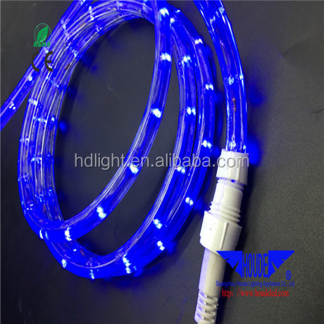 110V/220V IP65 Outdoor Bright Flexible Round 2-wire LED Rope Light · image 2