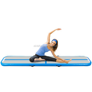 3/<span class=keywords><strong>6</strong></span>/8/10/12 <span class=keywords><strong>m</strong></span> menta barato equipos de gimnasia gimnasio fábrica acrobacias estera <span class=keywords><strong>airtrack</strong></span> piso tumbling pista de aire inflable para la venta - Product Image 2
