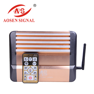 AS-S8 MP3 Fonction D'enregistrement Deux Haut-parleurs 600 W Sans Fil Sirène <span class=keywords><strong>de</strong></span> Police - Product Image 4