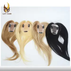 Hair Toupee 2020 European Virgin Cuticles Silk Top Human Hair Women Toupee And Toppers