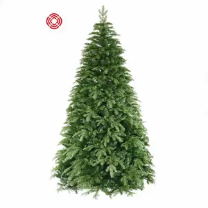 Produk Baru Pohon Campuran Daun PVC & PE Buatan Natal