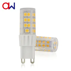 2021 long-life ceramics+pc housing led corn lamp 5W AC110V 230V G9 LED lighting bulb