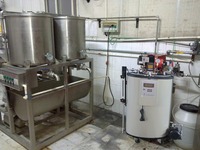 Chaudière à vapeur diesel/gaz 50 kg/h pour machine à tofu, idéale pour la cuisson du tofu dans l'industrie alimentaire