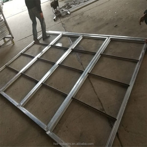 moderno de hierro forjado ventana insonorizadas doble vidrio rejas de hierro ventana popular para cafe <span class=keywords><strong>casa</strong></span> - Product Image 6