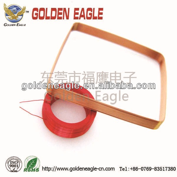 квадратных катушки индуктивности в автомобиле сигнализация