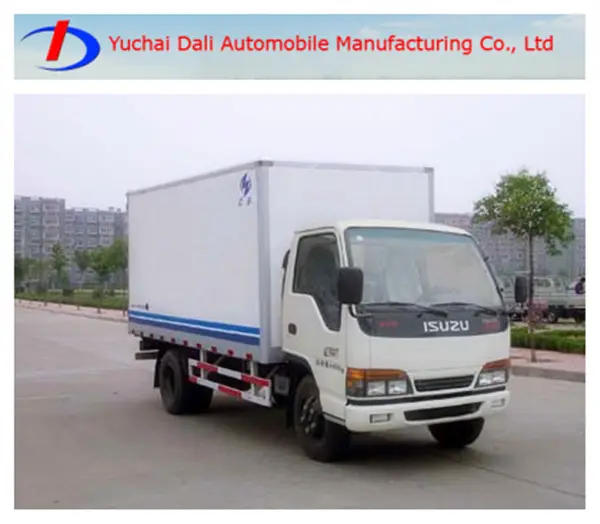 Isuzu 1-3t mini van de carga do caminhão mais vendido