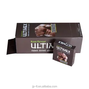 Ultra dicke aromatisierte schwarze Kondome und XXL große Kondome