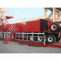 Plateforme de forage de puits de pétrole mobile montée sur camion Api Standard XJ350 3200m pour le forage de puits de pétrole dans les champs pétrolifères avec moteur diesel