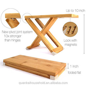 Plegable de <span class=keywords><strong>madera</strong></span> guitarra pie resto escabel de guitarra taburete reposapiés ajustable para guitarra - Product Image 2