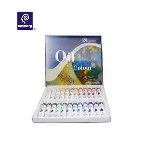 Memory High Quality 24 Colors Oil Paint Sets Artist Oil Paint Marie's Oil Paints for Wholesale