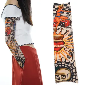 Body Arm Stockings Hình Xăm Cho Nam Giới Mát Mẻ Phụ Nữ