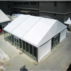 Di lusso grande campo da tennis <span class=keywords><strong>tenda</strong></span> con ABS o parete di vetro in bianco <span class=keywords><strong>e</strong></span> copertura IN PVC - Product Image 2