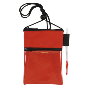 Portefeuille <span class=keywords><strong>de</strong></span> voyage à bandoulière réglable, sac pour <span class=keywords><strong>badge</strong></span> <span class=keywords><strong>de</strong></span> passeport, <span class=keywords><strong>pochette</strong></span> pour documents <span class=keywords><strong>de</strong></span> voyage avec porte-stylo - Product Image 1