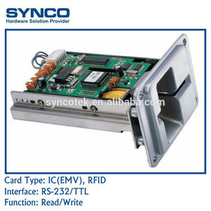 RS-232 Manual Driven Mag Card Reader For <span class=keywords><strong>Multimedia</strong></span> Kiosk - Product Image 1