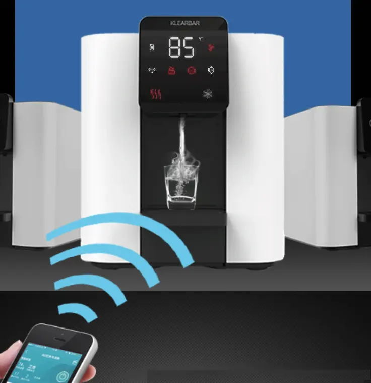 2019 newest Model WIFI Connection APP Remote Control Countertop POU Water Dispenser