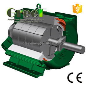 Alternateur 2MW 200RPM 3 phases AC PMG Générateur <span class=keywords><strong>synchrone</strong></span> <span class=keywords><strong>à</strong></span> aimants permanents <span class=keywords><strong>à</strong></span> entraînement direct avec une efficacité élevée et une longue durée de vie - Product Image 5