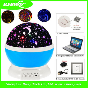 Navidad Niños Cabeceras Estrella <span class=keywords><strong>de</strong></span> la <span class=keywords><strong>Luna</strong></span> <span class=keywords><strong>de</strong></span> La Lámpara con para Niños bebé 360 boda romántica <span class=keywords><strong>noche</strong></span> <span class=keywords><strong>de</strong></span> luz del proyector - Product Image 5